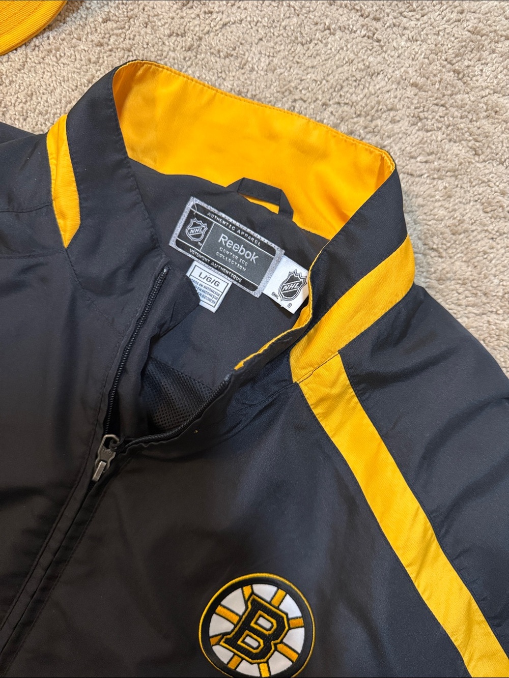 Boston Bruins - Reebok NHL Center Ice Collection jacket